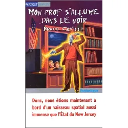 livre mon prof s'allume dans le noir