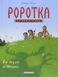 livre popotka le petit sioux tome 1 - la leçon d'iktomi