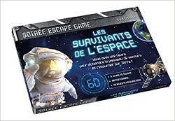 livre soirée escape game - les survivants de l'espace