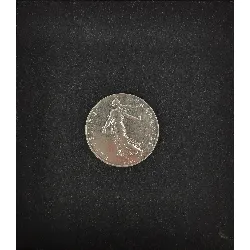 piece 1 franc semeuse