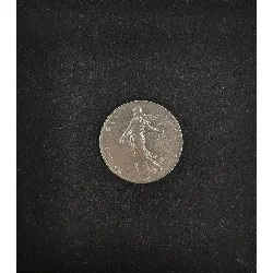 piece 1 franc semeuse