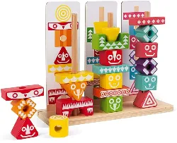 pieces a empiler edutotem i wood