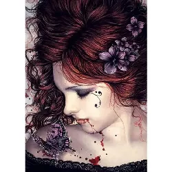 puzzle 1000 pièces victoria frances : le papillon