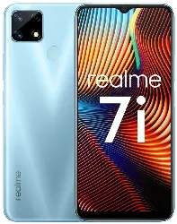 smartphone realme 7i 64 go double sim bleu