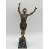 statuette   danceuse georges omerth