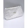 trousse/pochette chanel velous blanche sublimage 38x24cm