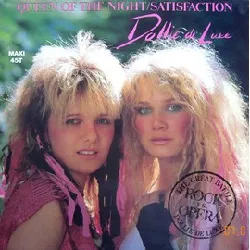 vinyle dollie de luxe - queen of the night / satisfaction (1985)