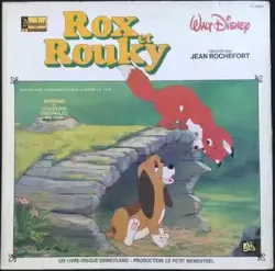 vinyle walt disney - rox et rouky (1981)