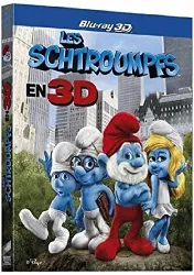 blu-ray les schtroumpfs - blu - ray 3d active
