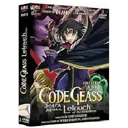 dvd code geass - lelouch of the rebellion - saison 1 - box 3/3 - édition collector