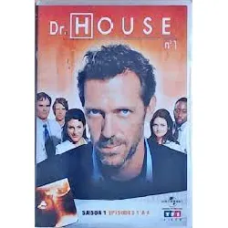 dvd dr. house (saison 1 - épisodes 1 à 4)