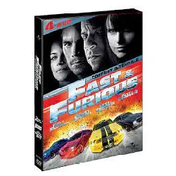 dvd fast and furious - intégrale 4 films