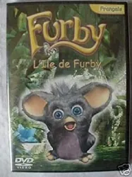 dvd furby - l'île de furby