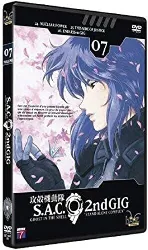 dvd ghost in the shell - stand alone complex 2nd gig - vol. 07