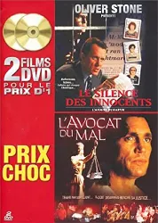 dvd le silence des innocents - l'affaire mc martin / l'avocat du mal - coffret 2 dvd