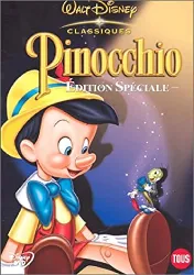 dvd pinocchio - edition belge