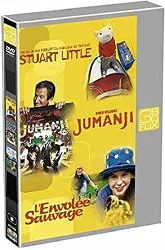dvd stuart little / jumanji / l'envolée sauvage - coffret flixbox 3 dvd