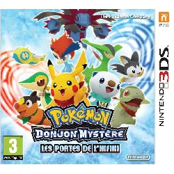 jeu 3ds pokemon donjon mystère - les portes de l'infini (mystery dungeon gates to infinity)