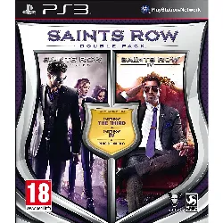 jeu ds3 double pack saint row the third/ saint row iv