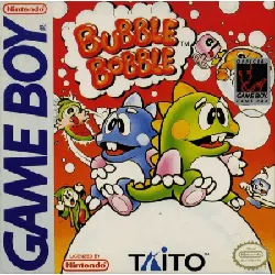 jeu game boy bubble bobble