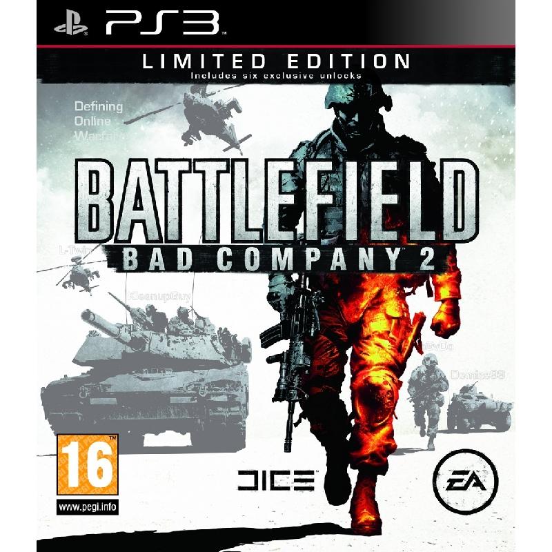 Jeu Ps3 Battlefield Bad Company 2 Edition Collector