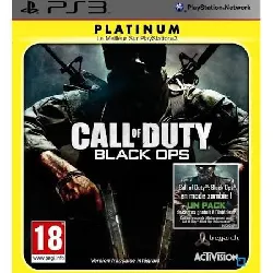 jeu ps3 call of duty black ops platinium