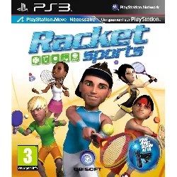 jeu ps3 racket sports