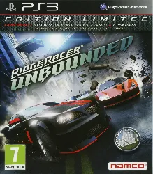 jeu ps3 ridge racer unbounded - edition limitée