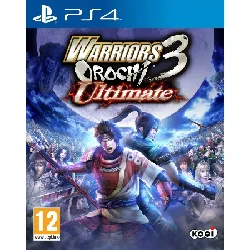 jeu ps4 warriors orochi 3 ultimate