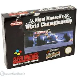 jeu snes nigel mansell's world championship racing