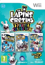 jeu wii the lapins cretins party collection