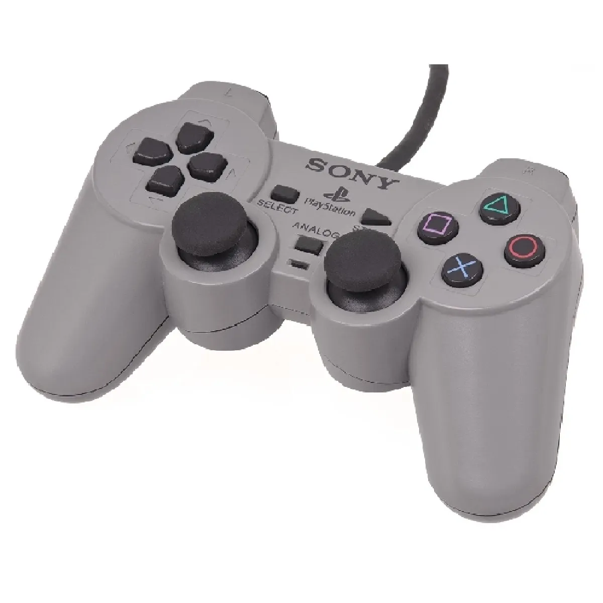 Manette PlayStation 1 DUALSHOCK Officielle - Modèle SCPH-10010 Bleu Nuit - Compatible PS1 Et PS2