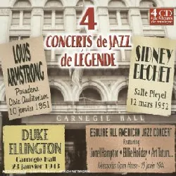 cd 4 concerts de jazz de légende