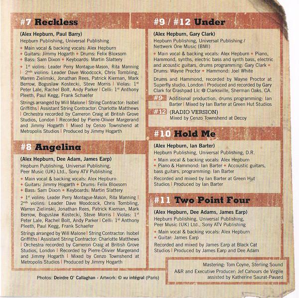 Cd Alex Hepburn - Together Alone (2013)