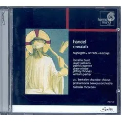 cd georg friedrich händel - messiah / highlights, extraits, auszüge (1998)