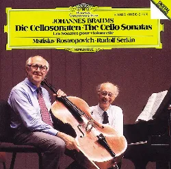cd johannes brahms - die cellosonaten, the cello sonatas, les sonates pour violoncelle (1983)