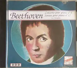 cd ludwig van beethoven - concerto pour piano n° 5 (1990)