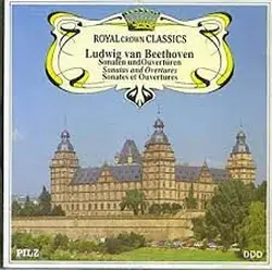 cd ludwig van beethoven, dubravka tomsic, symphonic orchestra of the ljubljana radio - sonaten und ouvertüren (1989)