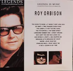 cd roy orbison - legends in music (2000)