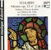 cd schubert, solistes, choeurs rodina, les solistes de sofia, vassil kazandjiev - messes op.13 nos 2 et 3 (1988)