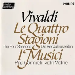 cd vivaldi, i musici, pina carmirelli - le quattro stagioni (1983)