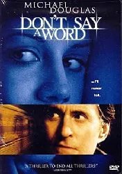 dvd don't say a word
