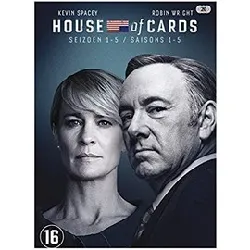 dvd house of cards - l'intégrale saisons 1 à 5 dvd