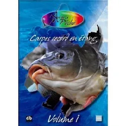 dvd l'art de la pêche - carpes record en étang - volume 1