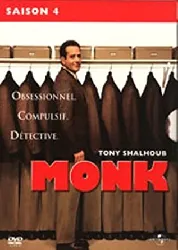 dvd monk: l'intégrale de la saison 4 - coffret 4 dvd