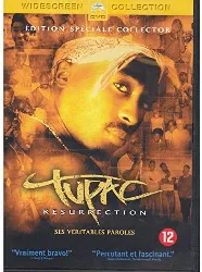 dvd tupac - resurrection