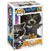 figurine funko! pop - les gardiens de la galaxie 2 - rocket blasting - 13270 - n°201