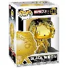 figurine funko! pop - marvel - black widow gold