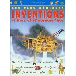 livre auchan - inventions hier aujourd