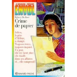 livre crime de papier